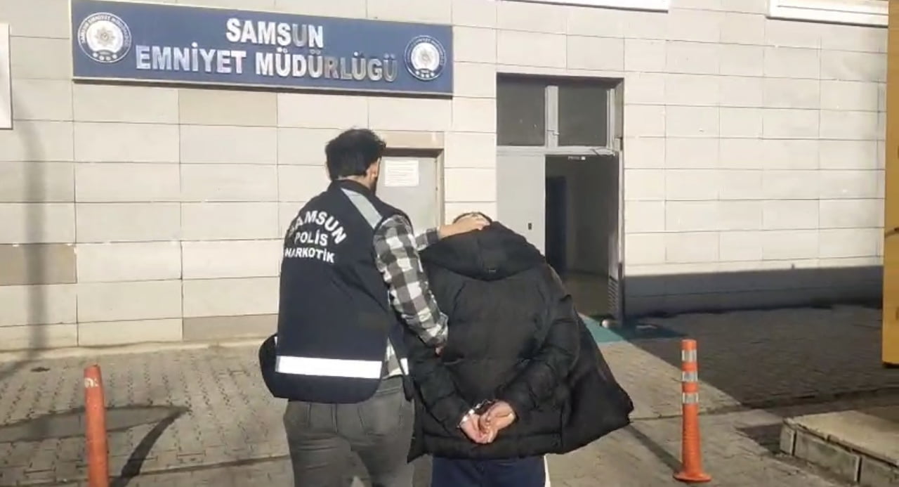 SAMSUN’UN İLKADIM İLÇESİNDE UYUŞTURUCU SUÇLARINDAN 8 YIL 9 AY KESİNLEŞMİŞ HAPİS CEZASI VE YAKALAMA...