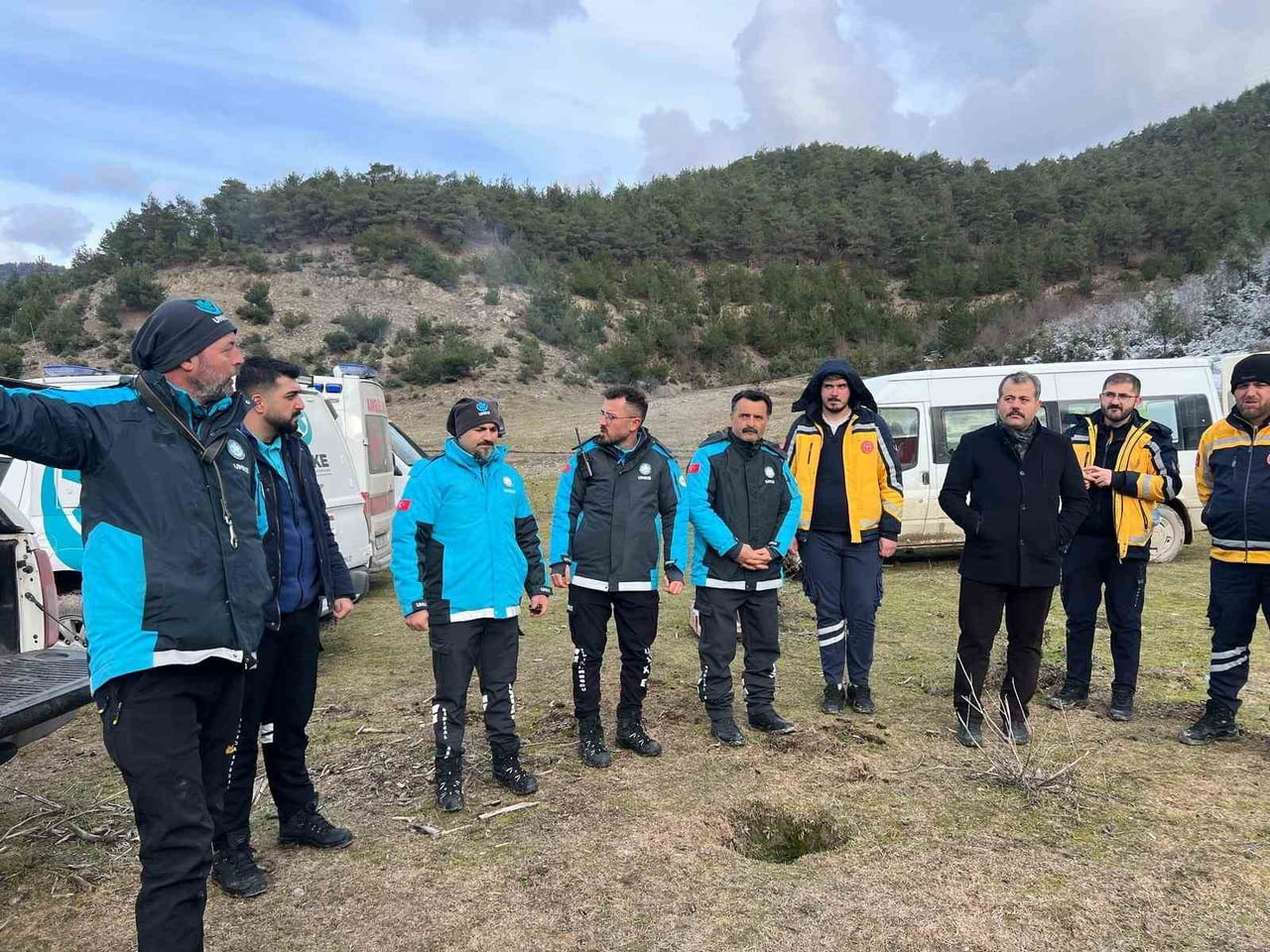 SAMSUN’UN VEZİRKÖPRÜ İLÇESİNE BAĞLI SUSUZ MAHALLESİ'NDE KAYIP VATANDAŞIN BULUNMASI İÇİN BAŞLATILAN...