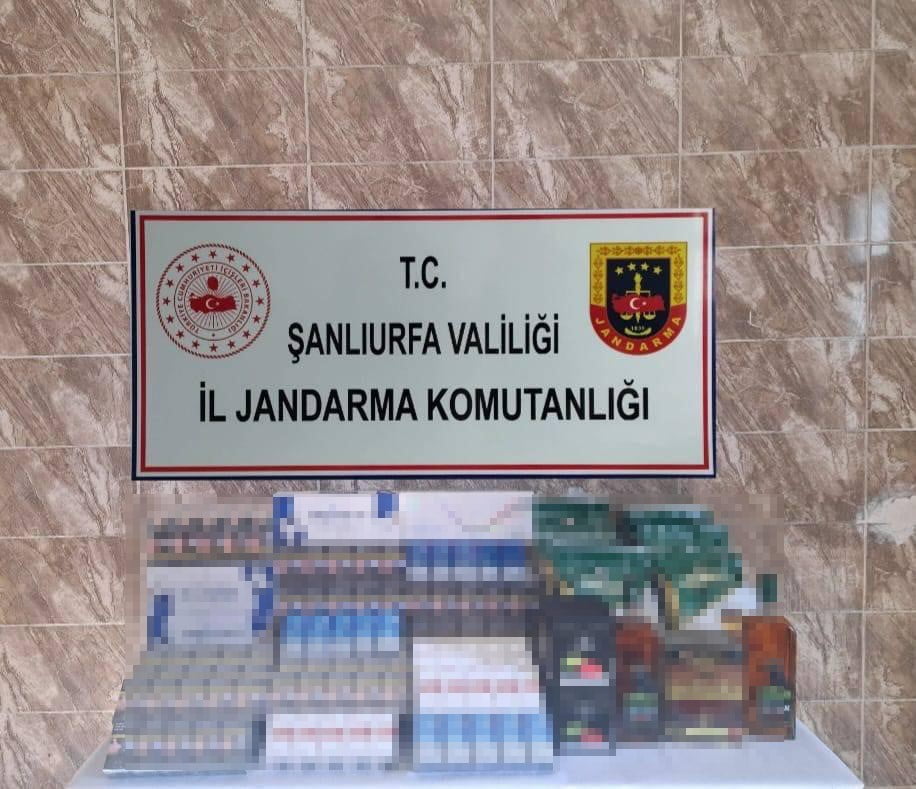 ŞANLIURFA’DA ALKOL VE SİGARA ELE GEÇİRİLDİ