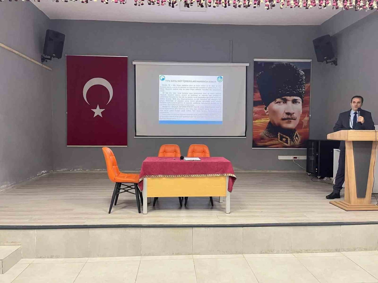 SİNOP’UN TÜRKELİ İLÇESİNDE, SU VE KANAL HİZMETLERİ MÜDÜRLÜĞÜ TARAFINDAN İÇME SULARI MUHTARLAR...
