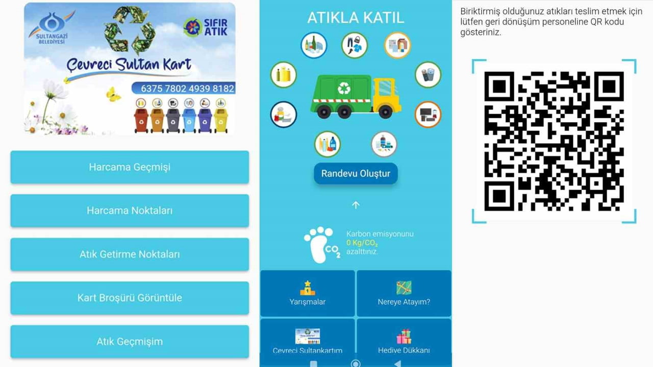 SULTANGAZİ BELEDİYESİNİN ATIKLARIN GERİ DÖNÜŞÜMÜNÜ YAYGINLAŞTIRMAK İÇİN HAYATA GEÇİRDİĞİ UYGULAMA...