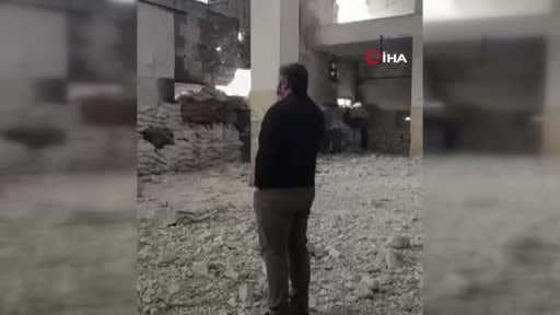 Suriye ordusunun Şeyh Maksud ve Eşrefiye mahallelerinde yürüttüğü operasyonda bölgede kontrolün...