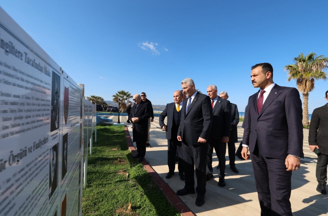 TİCARET BAKANI ÖMER BOLAT, LEFKOŞA TEMASLARI KAPSAMINDA KIBRIS TÜRK MÜCADELE TARİHİNDE ÖNEMLİ YERİ...