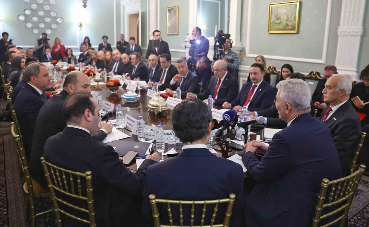 TİCARET BAKANI ÖMER BOLAT,   TÜRKİYE-BİRLEŞİK KRALLIK JETCO TOPLANTISINA KATILMAK ÜZERE...