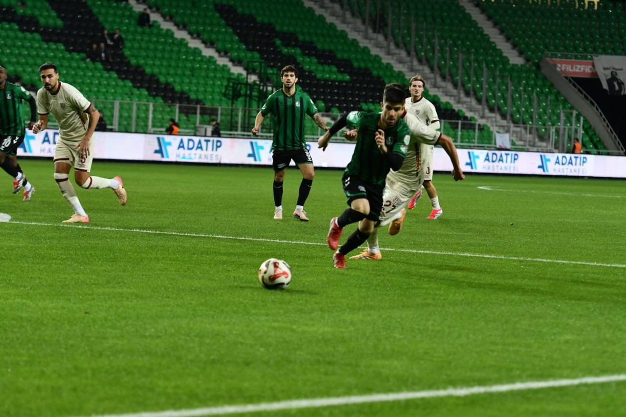 TRENDYOL 1. LİG'İN 20. HAFTASINDA SAKARYASPOR, KONUK ETTİĞİ BANDIRMASPOR İLE 1-1 BERABERE...