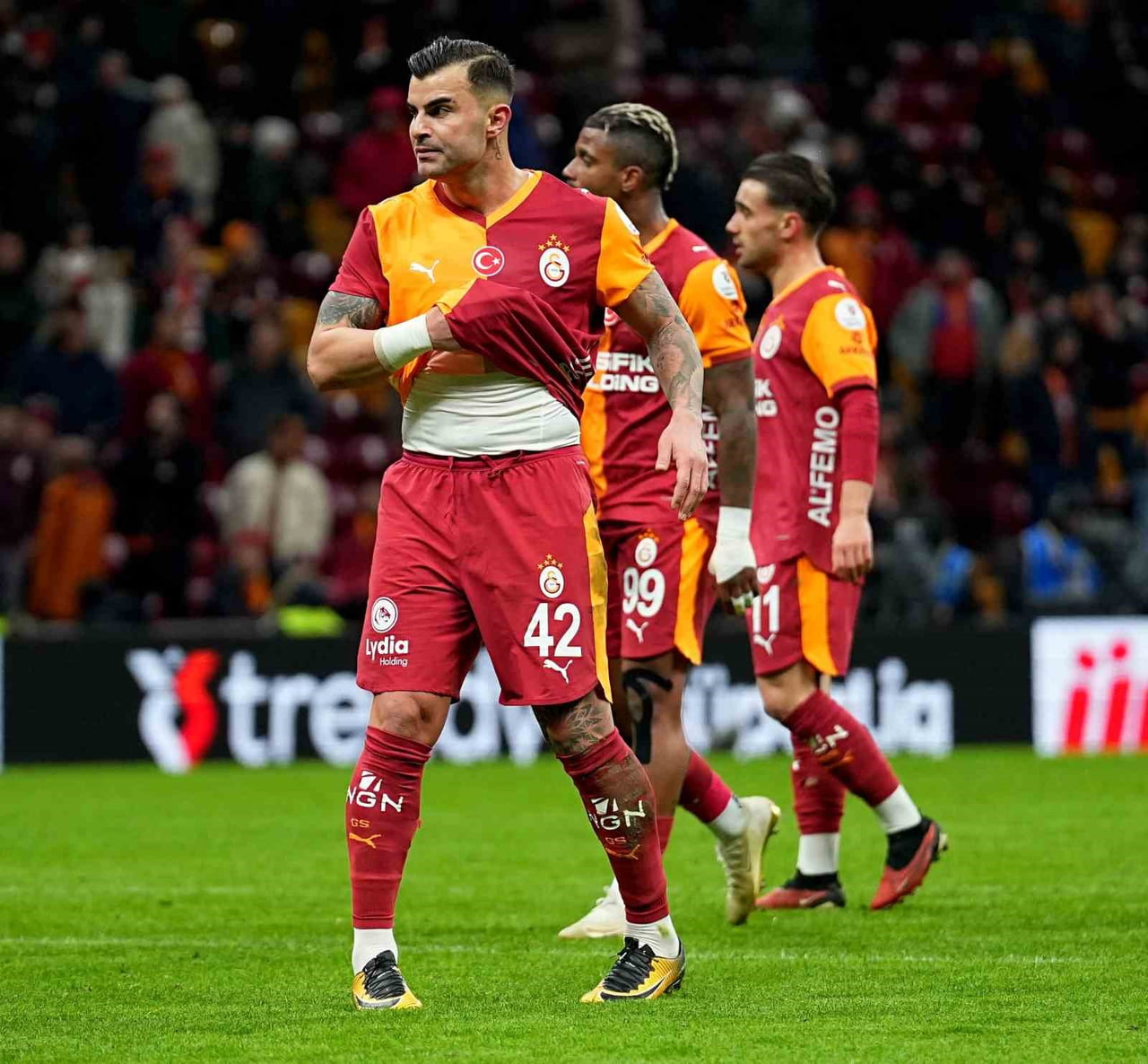 TRENDYOL SÜPER LİG'İN 18. HAFTASINDA GALATASARAY, SAHASINDA KARŞILAŞTIĞI GAZİANTEP FUTBOL KULÜBÜ...