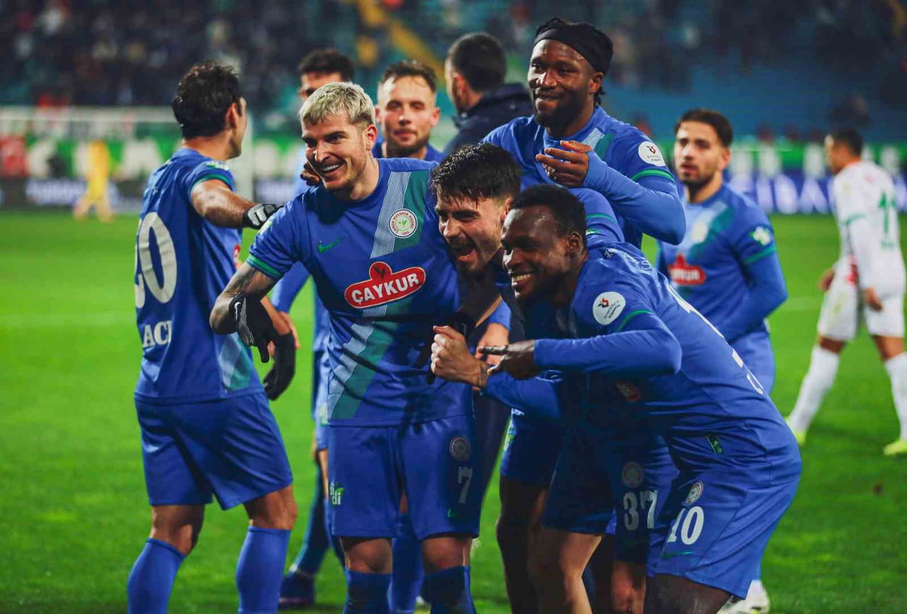 TRENDYOL SÜPER LİG’İN 19. HAFTASINDA ÇAYKUR RİZESPOR SAHASINDA CORENDON ALANYASPOR İLE 1-1...