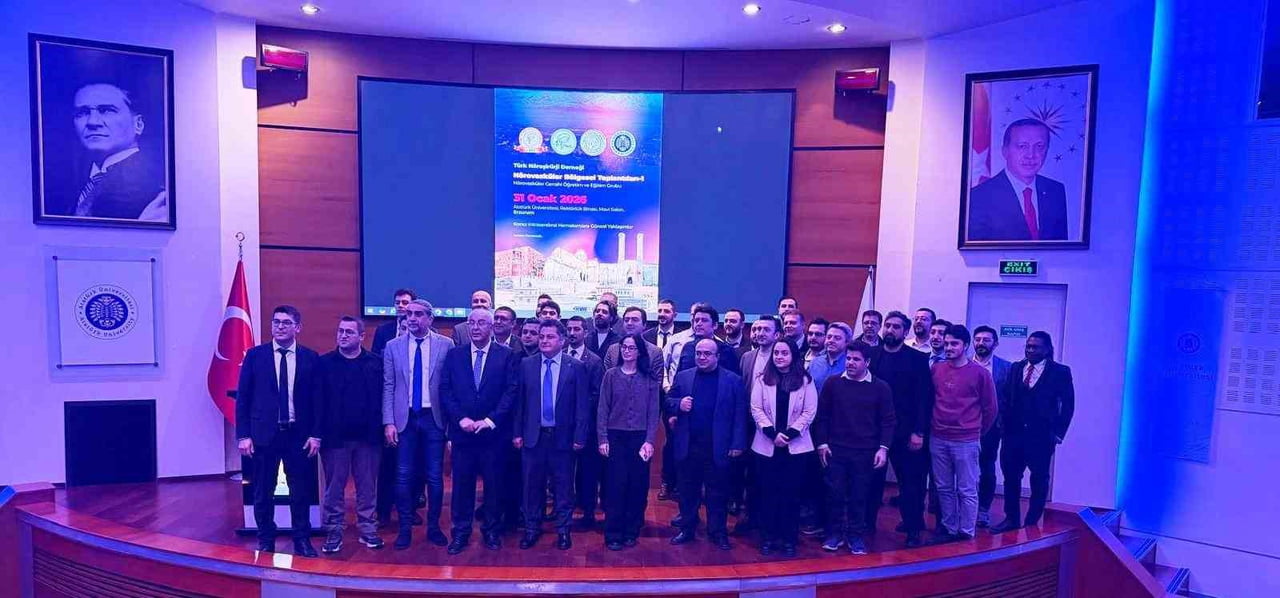 TÜRK NÖROŞİRURJİ DERNEĞİ TARAFINDAN DÜZENLENEN NÖROVASKÜLER BÖLGESEL TOPLANTI, ATATÜRK...