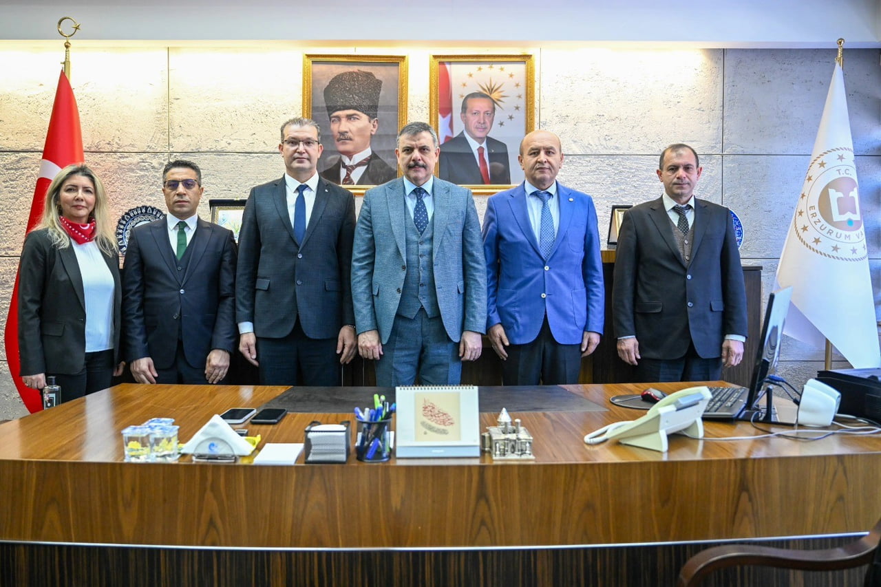 TÜRK SİLAHLI KUVVETLERİNİ GÜÇLENDİRME VAKFI ERZURUM BÖLGE TEMSİLCİSİ E. ALB. AHMET AVCI, VALİMİZ...