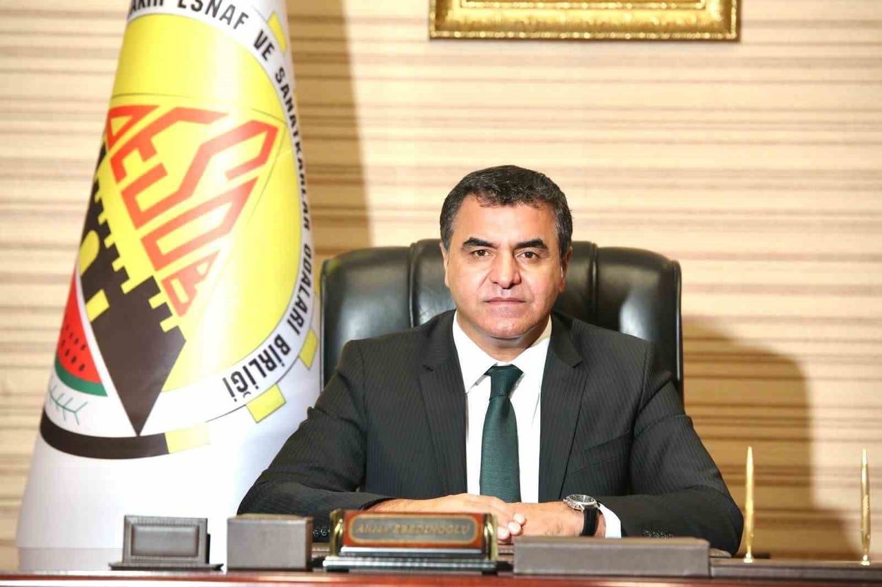 TÜRKİYE ESNAF VE SANATKÂRLAR KONFEDERASYONU (TESK) GENEL BAŞKAN VEKİLİ VE DİYARBAKIR ESNAF VE...