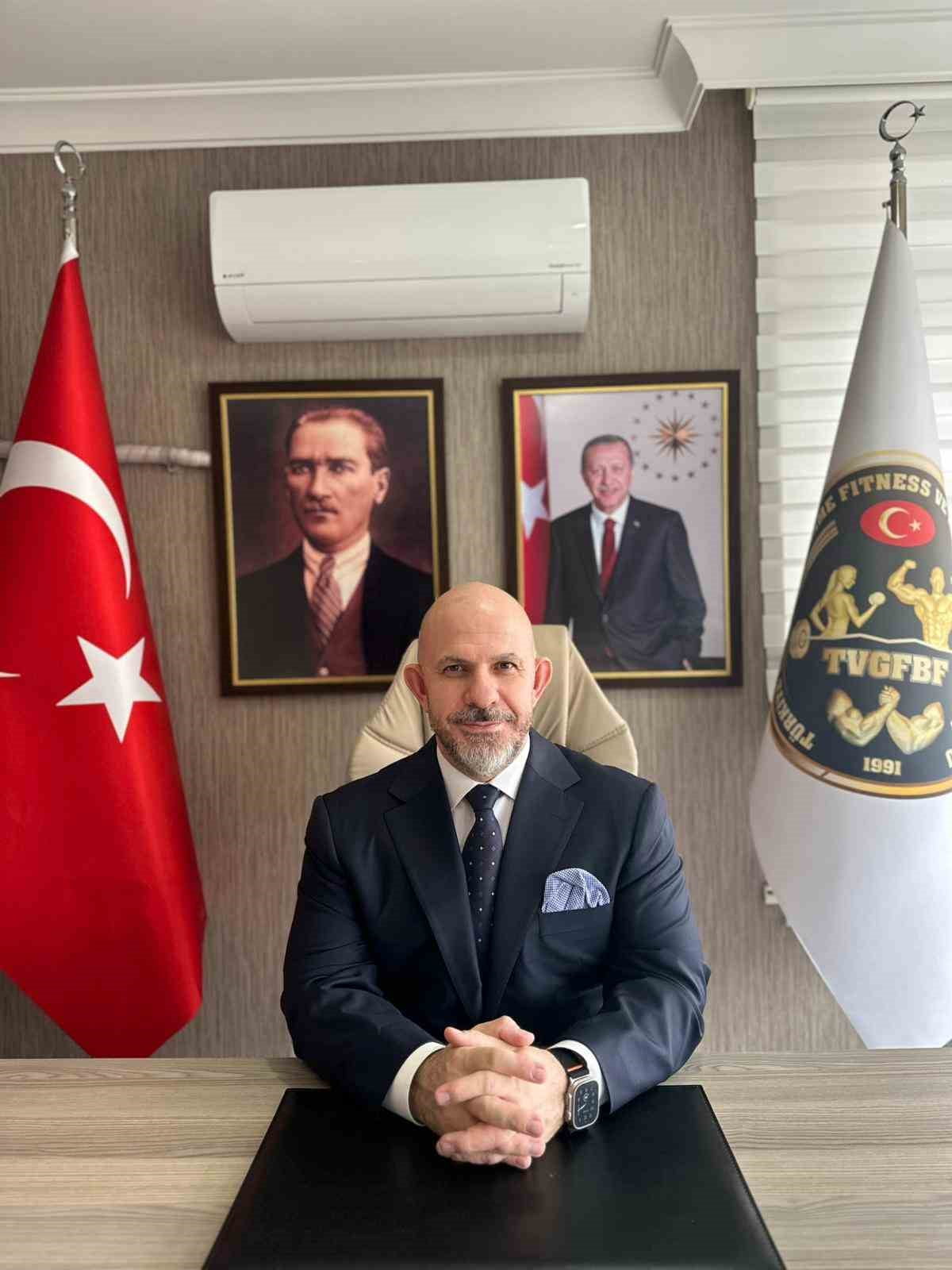TÜRKİYE VÜCUT GELİŞTİRME, FİTNESS VE BİLEK GÜREŞİ FEDERASYONU (TVGFBF) BAŞKANI KORAY GİRGİN, HALK...