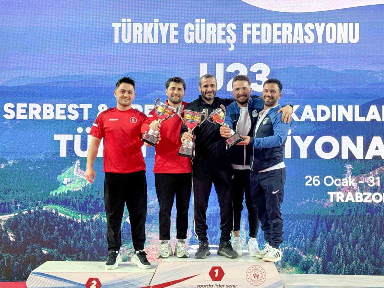 U23 GREKOROMEN GÜREŞ TÜRKİYE ŞAMPİYONASI SONA ERDİ