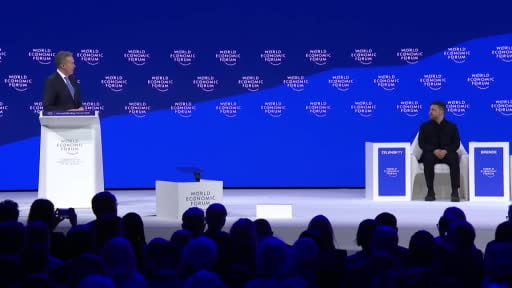 Ukrayna Devlet başkanı Vladimir Zelenskiy, Dünya Ekonomik Forumu’ndaki (WEF) hitabında, "Avrupa...