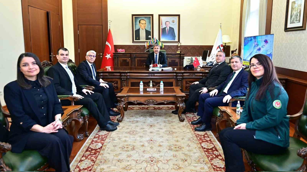 ULUDAĞ GÜMRÜK VE DIŞ TİCARET BÖLGE MÜDÜRÜ MEHMET TUNCAY BAYRAKTAR VE BERABERİNDEKİ HEYET, '26 OCAK...