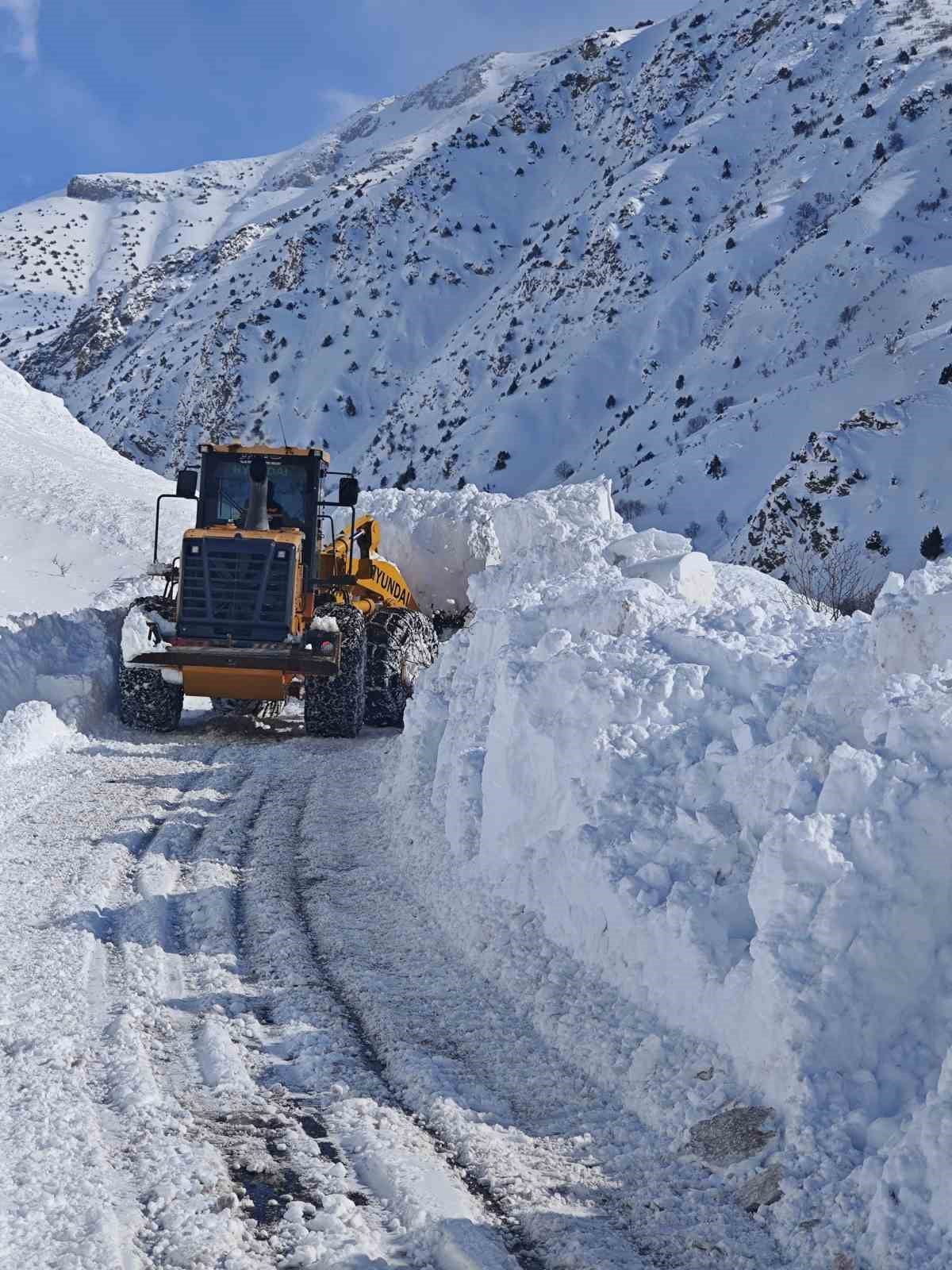 VAN’DA ETKİLİ OLAN YOĞUN KAR YAĞIŞI VE ARDINDAN MEYDANA GELEN ÇIĞ DÜŞMESİ NEDENİYLE 3 GÜNDÜR...