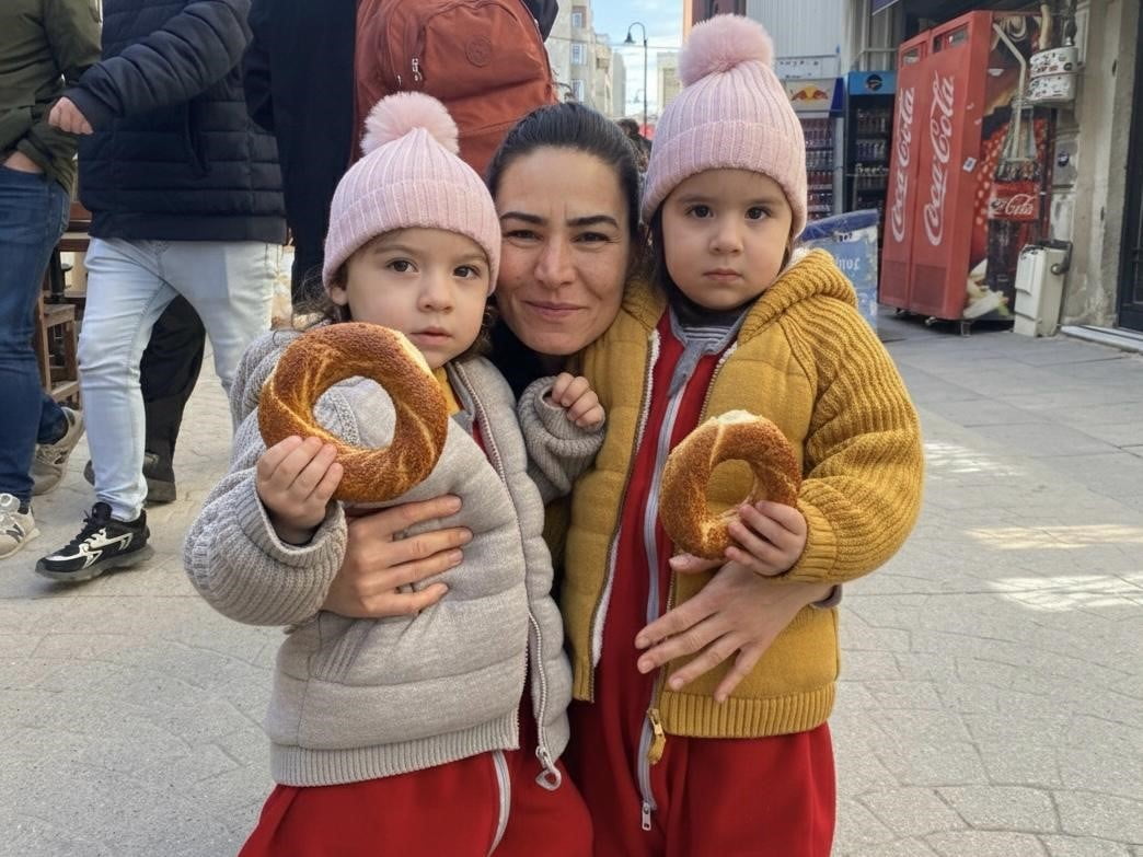 VATANDAŞ SERPİL PAYÇU İLE İKİZ ÇOCUKLARI