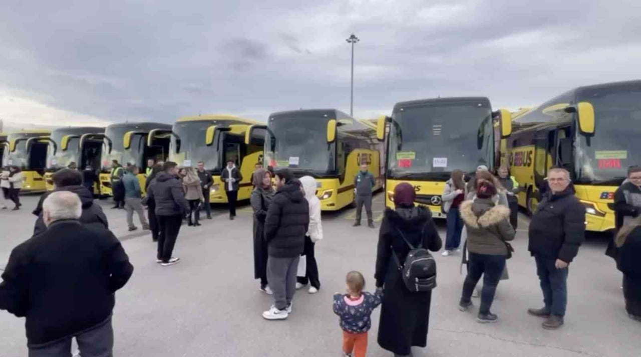 YILBAŞI VE KAR TATİLİ SEBEBİYLE VERİLEN 4 GÜNLÜK TATİLİN SONA ERMESİYLE BİRLİKTE, İSTANBUL VE...