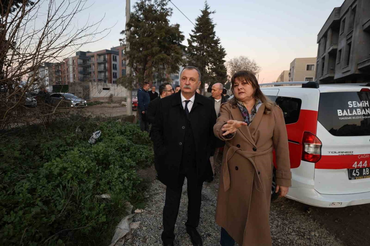 YUNUSEMRE BELEDİYE BAŞKANI SEMİH BALABAN, MANİSA BÜYÜKŞEHİR BELEDİYESİ ÖNCÜLÜĞÜNDE MURADİYE...