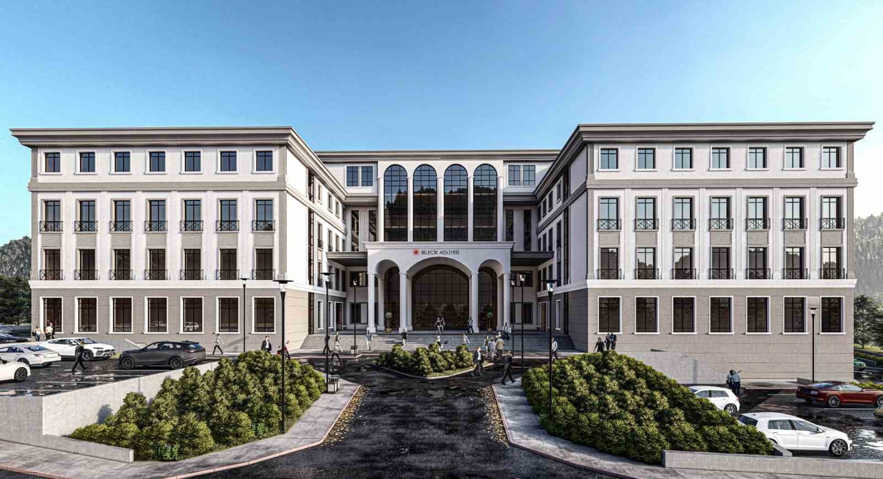 ADALET BAKANI YILMAZ TUNÇ, "ADALET BİNAMIZ, 22 BİN 100 METREKARE KULLANIM ALANI, BODRUM, ZEMİN VE...