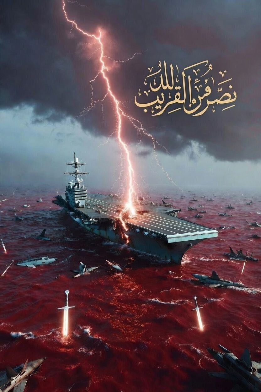 İRAN DEVRİM MUHAFIZLARI ORDUSU, İRAN'A YAKIN BÖLGEDE KONUŞLU BULUNAN ABD'YE AİT USS ABRAHAM...