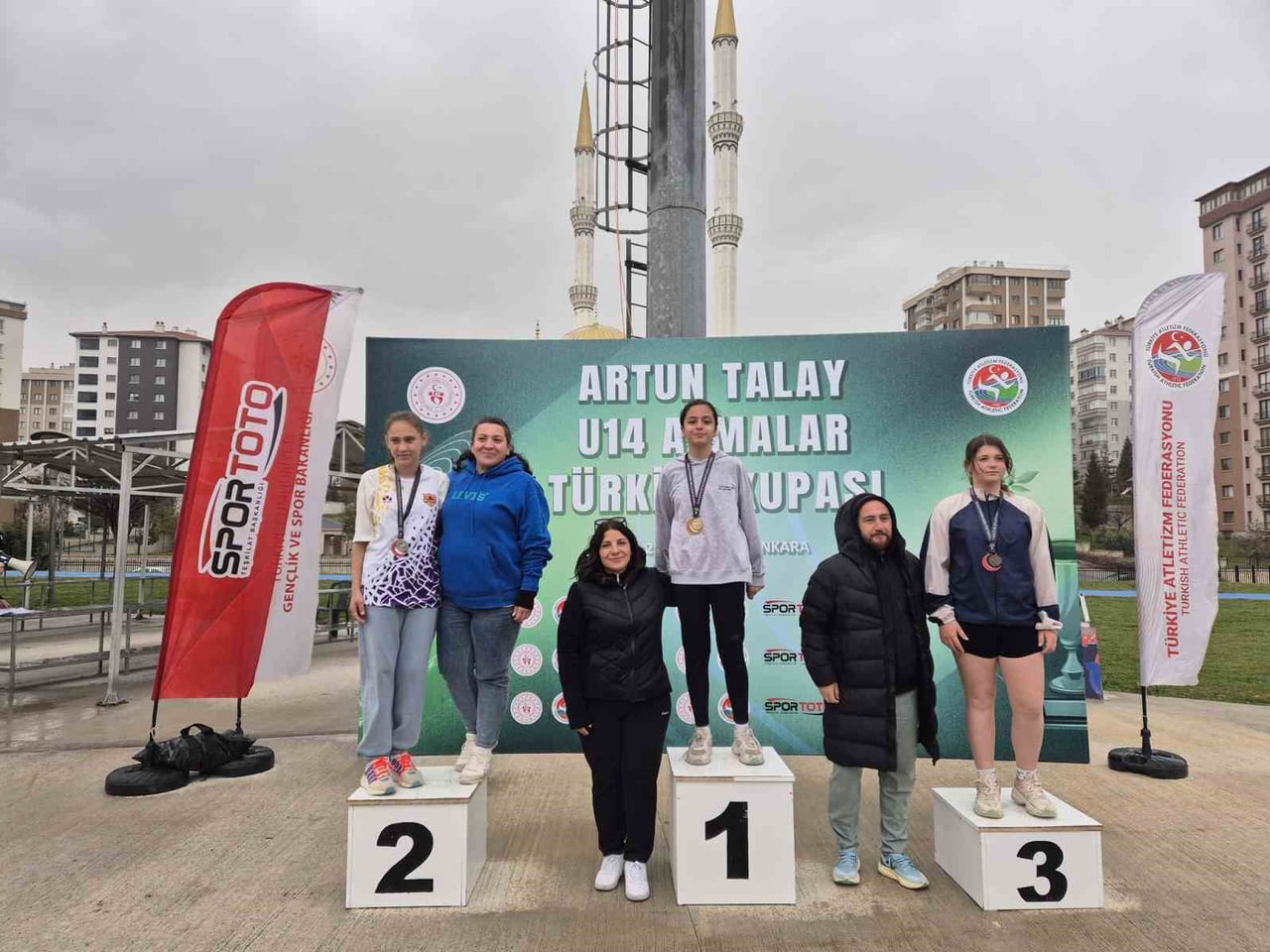 28-29 MART 2026 TARİHLERİNDE ANKARA ERYAMAN TOHM ATLETİZM PİSTİ’NDE DÜZENLENEN ARTUN TALAY U14...