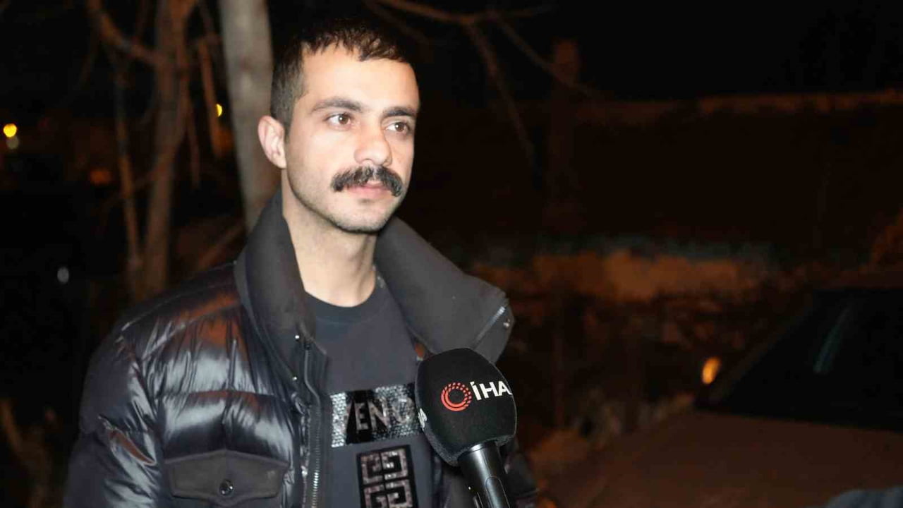 ARACI HASAR GÖREN BİR DİĞER VATANDAŞ AKİF CANSAR