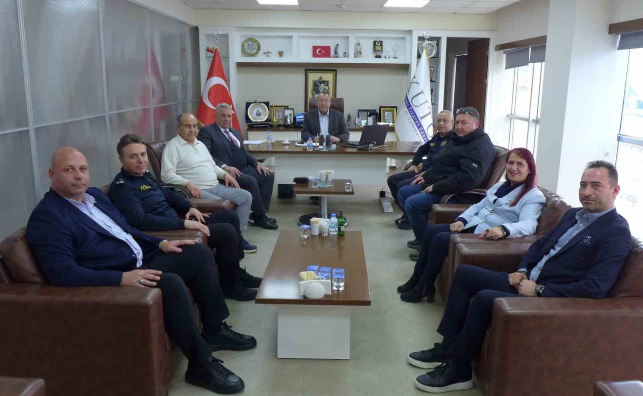 AYDIN İL EMNİYET MÜDÜRLÜĞÜ’NDEN KUŞADASI TİCARET ODASI’NA ZİYARET