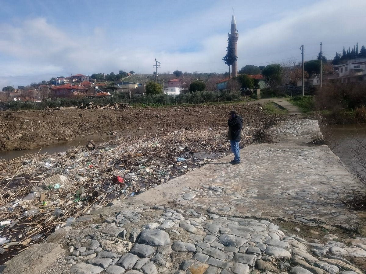 AYDIN’IN SÖKE İLÇESİNDE ETKİLİ OLAN YAĞIŞLARIN ARDINDAN BÜYÜK MENDERES NEHRİ’NİN SU SEVİYESİ...