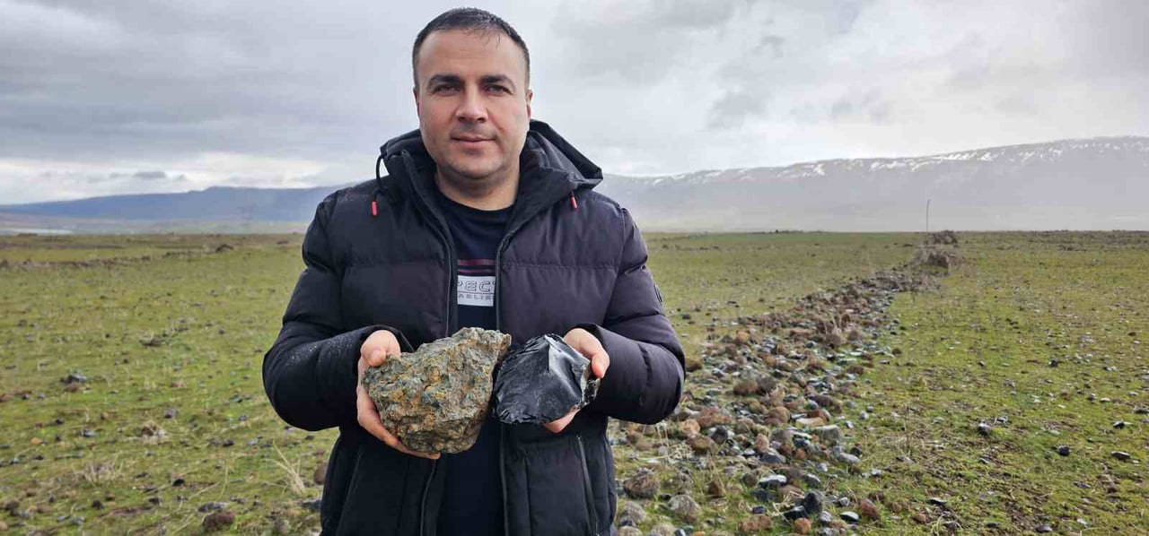 BİTLİS’İN GÜROYMAK İLÇESİNE BAĞLI GÖLBAŞI BELDESİNİN NEMRUT KALDERASI ETEKLERİNDE BULUNAN OBSİDYEN...