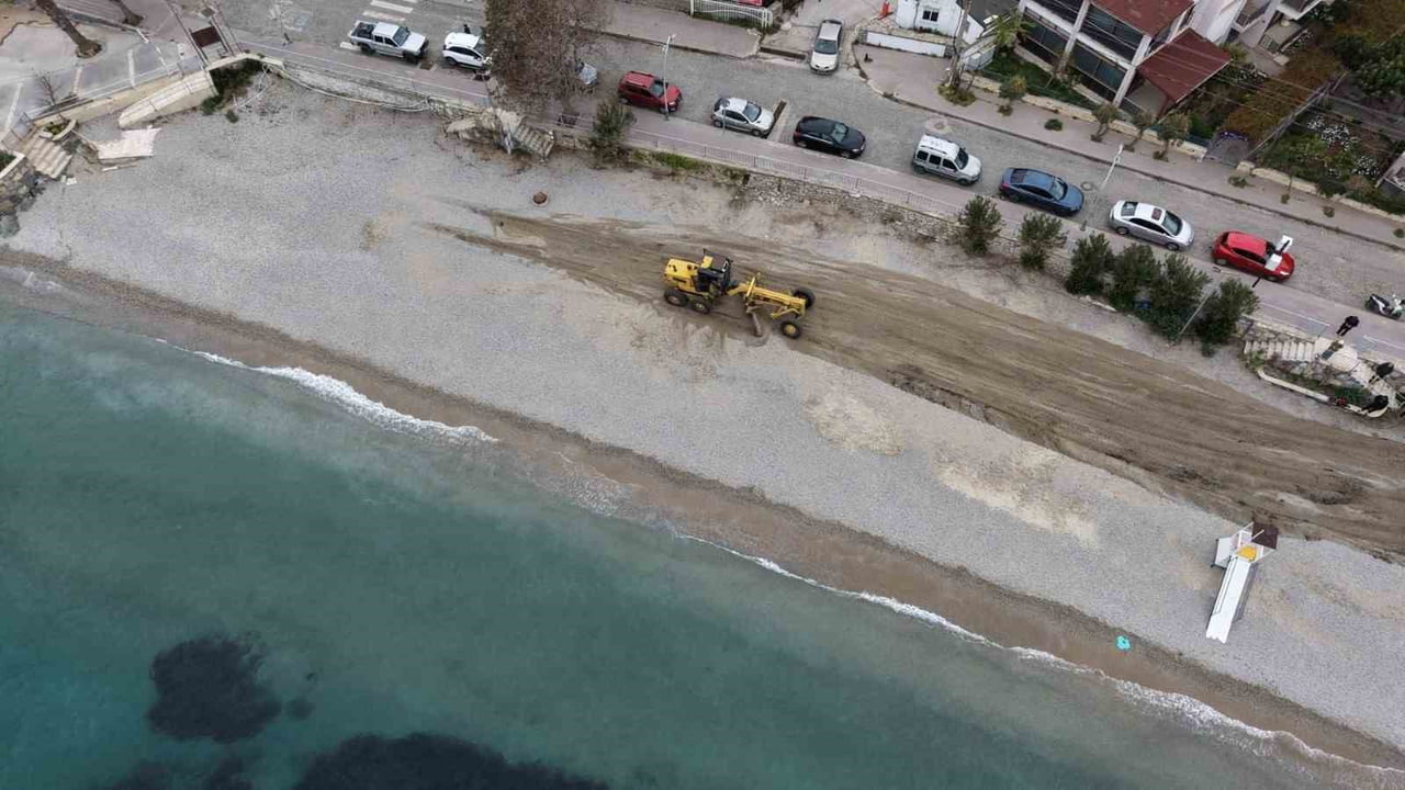 BODRUM BELEDİYESİ PLAJLARI YAZA HAZIRLIYOR