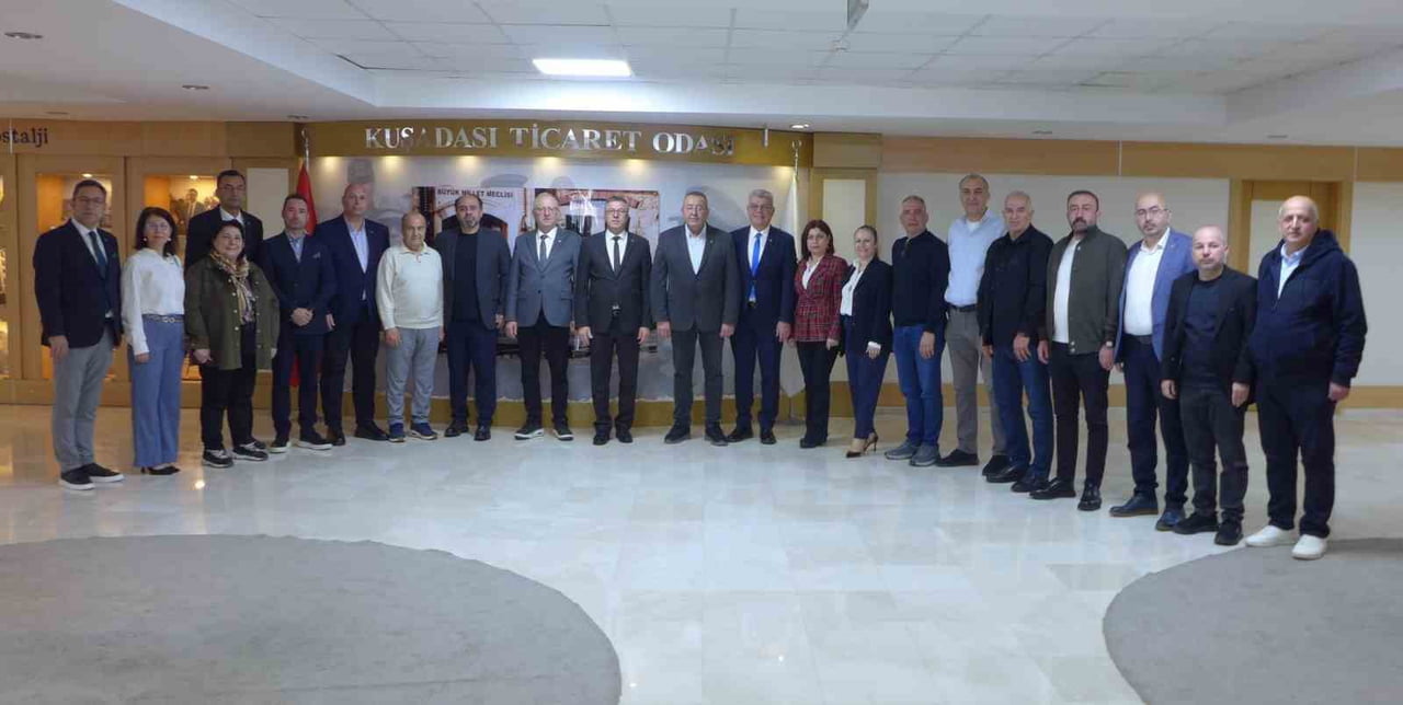 BOLU TİCARET VE SANAYİ ODASI İLE SÖKE TİCARET ODASI YÖNETİMLERİ KUŞADASI TİCARET ODASI’NI ZİYARET...