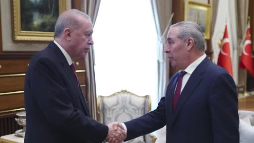 Cumhurbaşkanı Erdoğan, Filistin Devlet Başkan Yardımcısı Hüseyin eş-Şeyh’i kabul etti