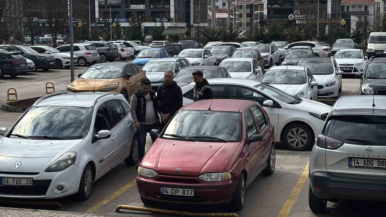 EMNİYETTEKİ İŞLEMLERİ TAMAMLANAN ŞÜPHELİ, ADLİYEYE SEVK EDİLDİ.