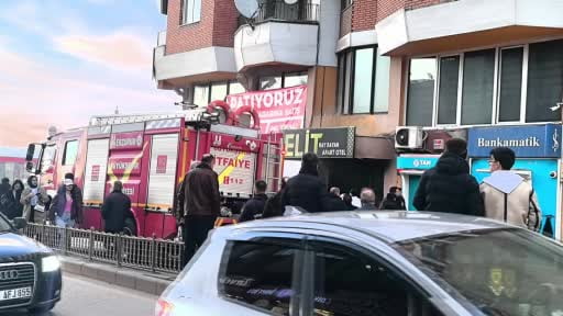 Erzurum’da halı mağazasında yangın: 1 gözaltı