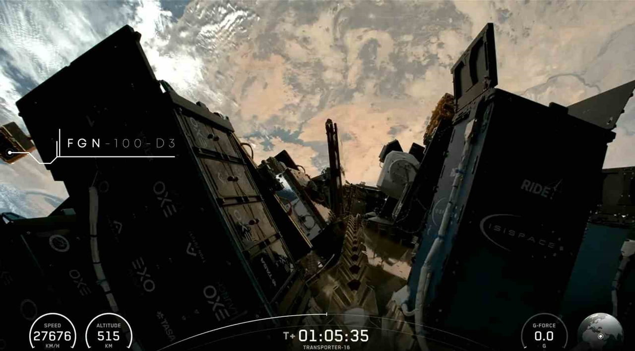 FERGANİ UZAY'IN TAMAMEN MİLLİ İMKÂNLARLA GELİŞTİRDİĞİ BEŞİNCİ DENEME UYDUSU OLAN FGN-100-D3 UZAYA...