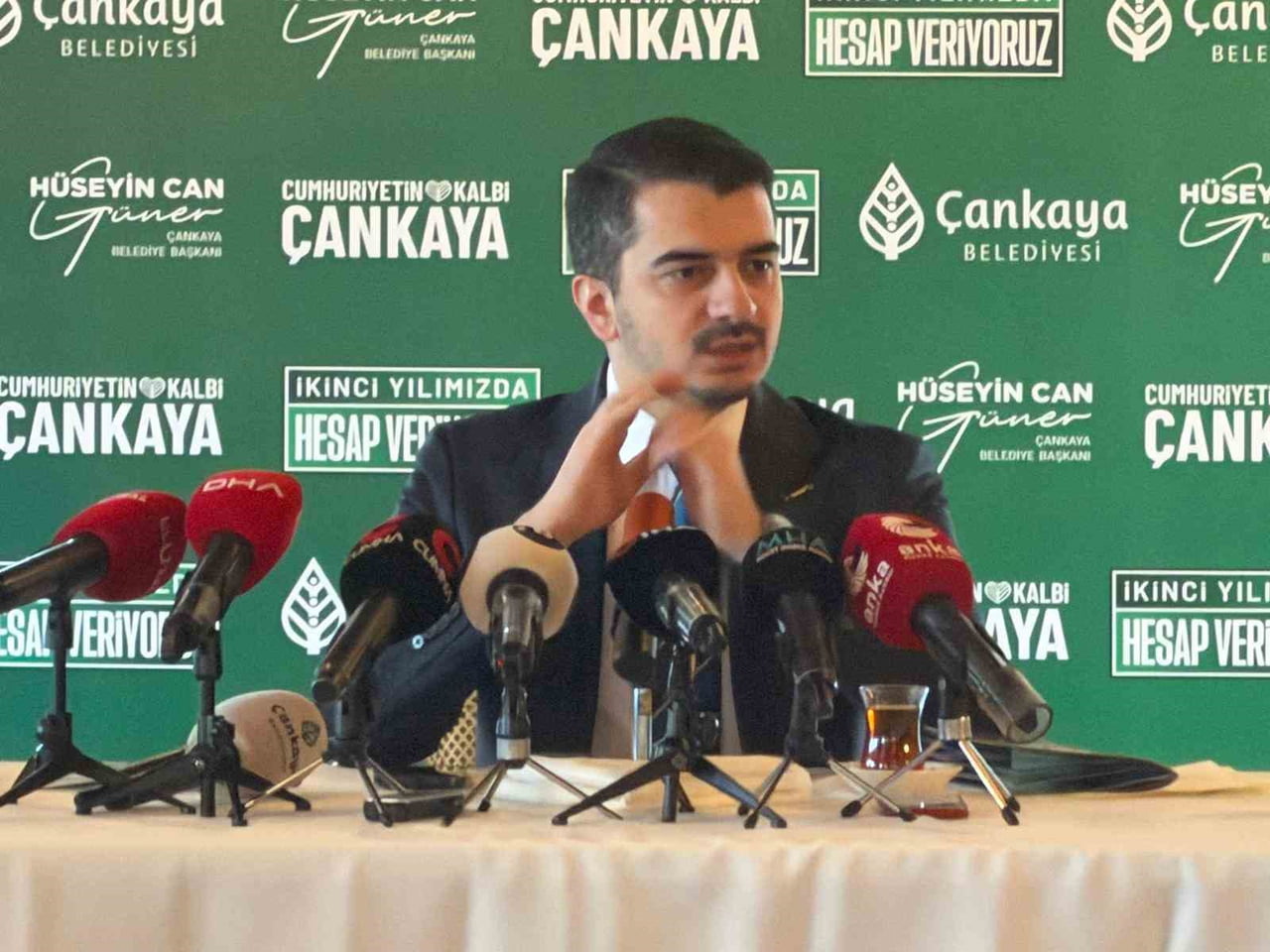 GERİDE KALAN İKİ YILLIK GÖREV SÜRESİYLE İLGİLİ AÇIKLAMALARDA BULUNAN ÇANKAYA BELEDİYE BAŞKANI...