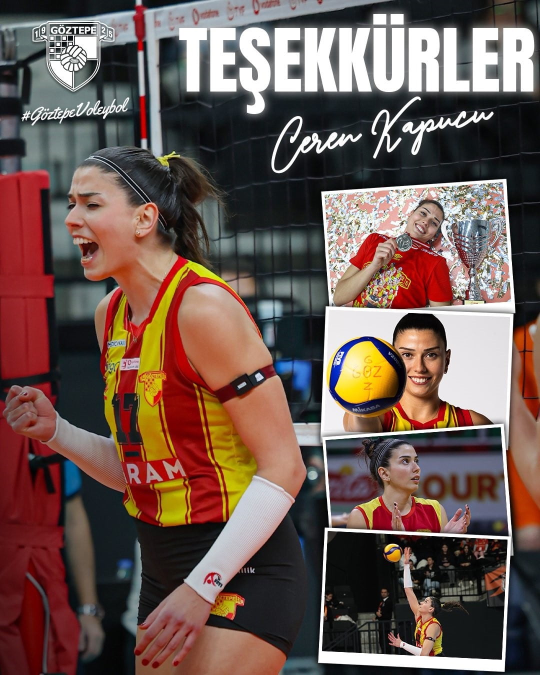 GÖZTEPE VOLEYBOL, 11 OYUNCUSU İLE YOLLARININ AYRILDIĞINI RESMİ SOSYAL MEDYA HESAPLARINDAN...
