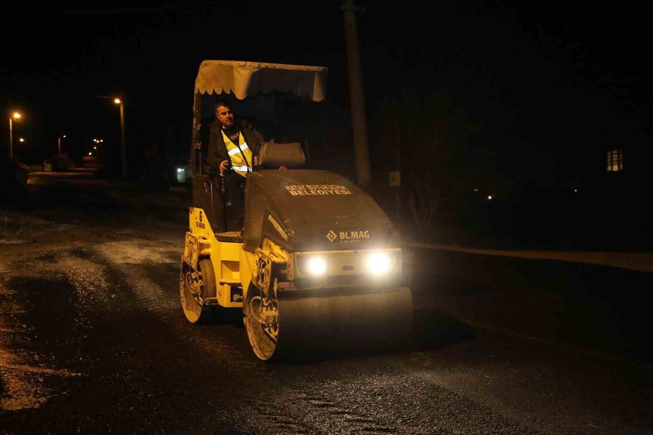 HATAY BÜYÜKŞEHİR BELEDİYESİ İLE ANTAKYA BELEDİYESİ, YOL SORUNLARININ GİDERİLMESİNE YÖNELİK...