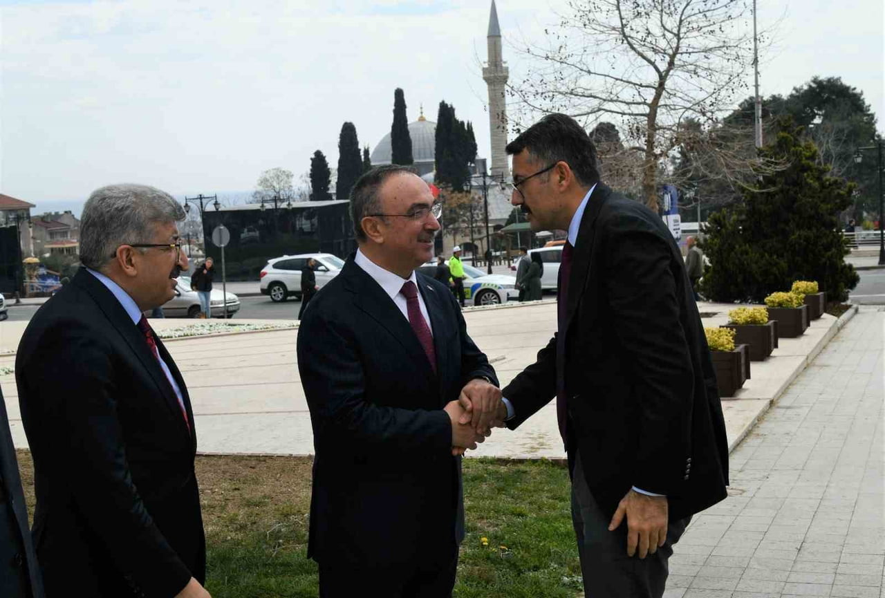 İÇİŞLERİ BAKAN YARDIMCISI ALİ ÇELİK TEKİRDAĞ’DA TEMASLARDA BULUNDU