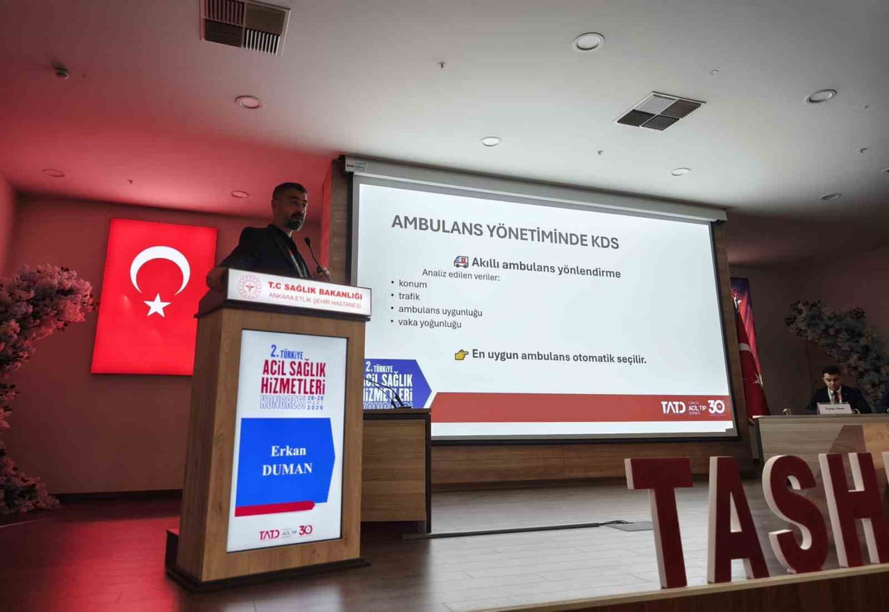 İL AMBULANS SERVİSİ BAŞHEKİMİ UZM. DR. ERKAN DUMAN KONUŞMA YAPTI