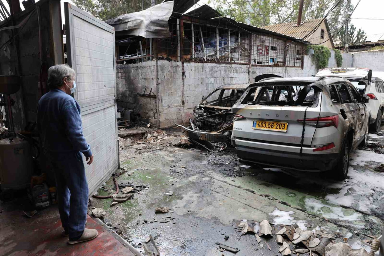 İSRAİL'DE OLUŞAN HASAR