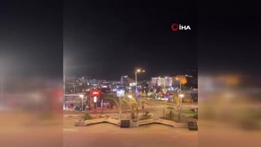 İsrail Savunma Kuvvetleri (IDF), Eilat kentinde Yemen destekli Husilere ait olduğu düşünülen bir...