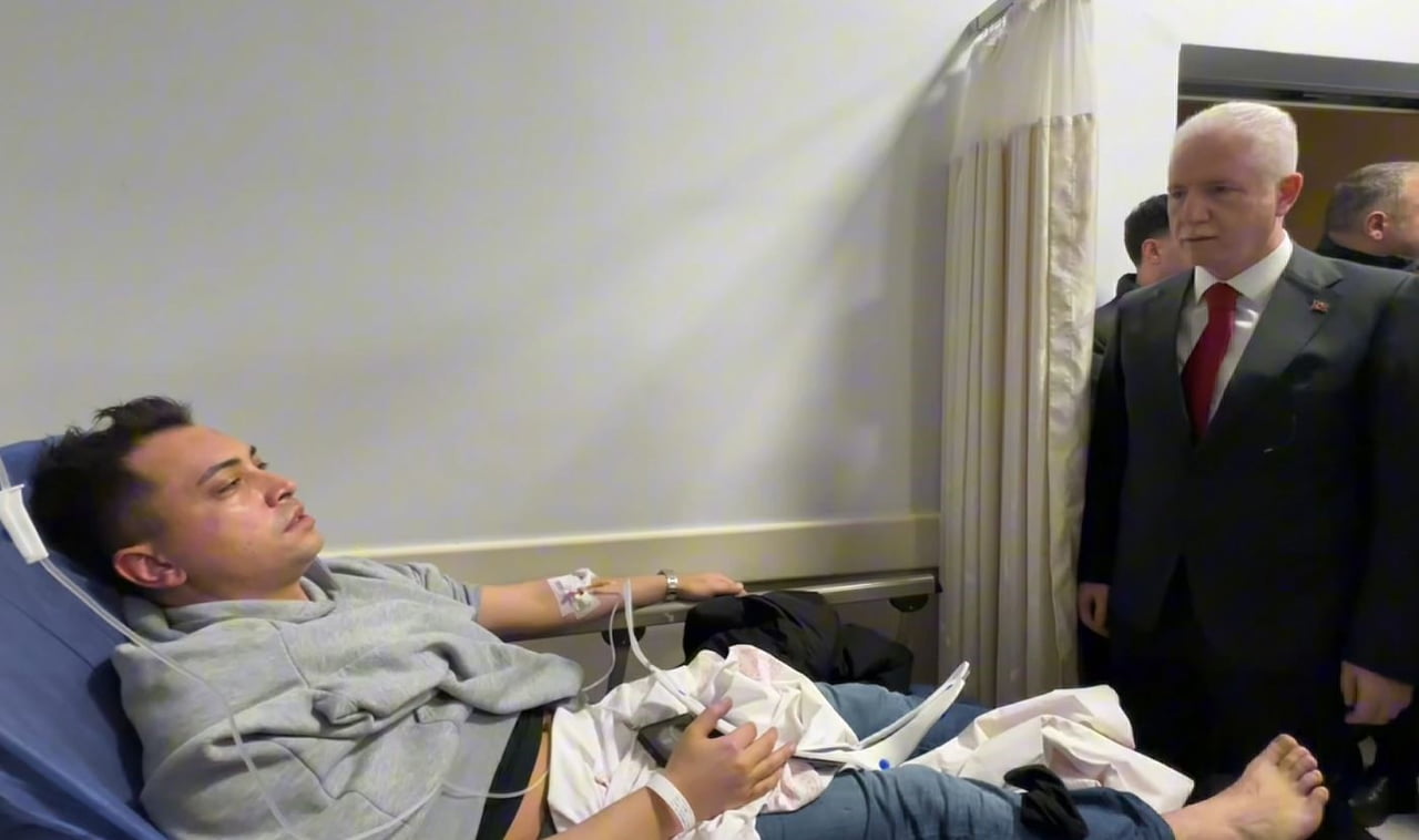 İSTANBUL VALİLİSİ DAVUT GÜL,  KUZEY MARMARA OTOYOLU BAŞAKŞEHİR-HABİPLER BAĞLANTI YOLUNDA YAŞANAN...