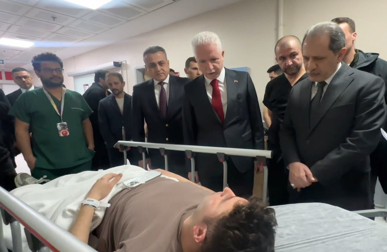 İSTANBUL VALİLİSİ DAVUT GÜL,  KUZEY MARMARA OTOYOLU BAŞAKŞEHİR-HABİPLER BAĞLANTI YOLUNDA YAŞANAN...