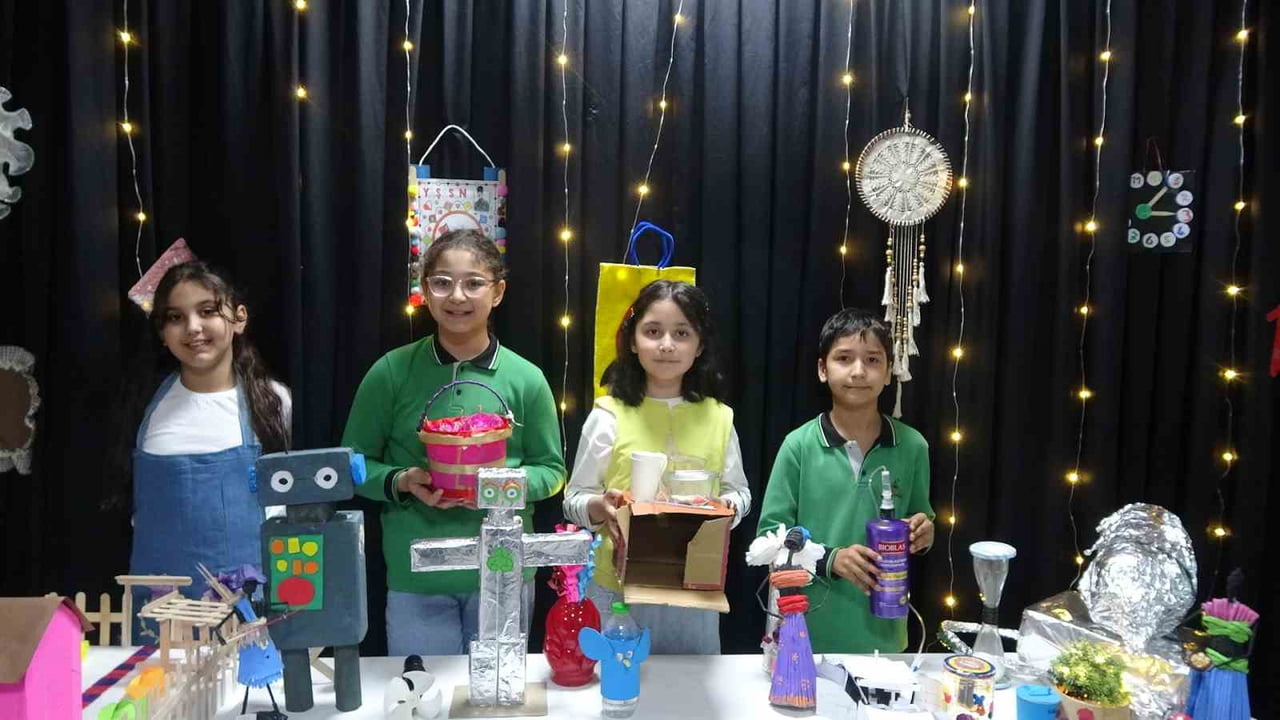 KİLİS’TE "ATIKTAN SANATA" SERGİSİ: ÖĞRENCİLER ATIKLARI SANATA DÖNÜŞTÜRDÜ