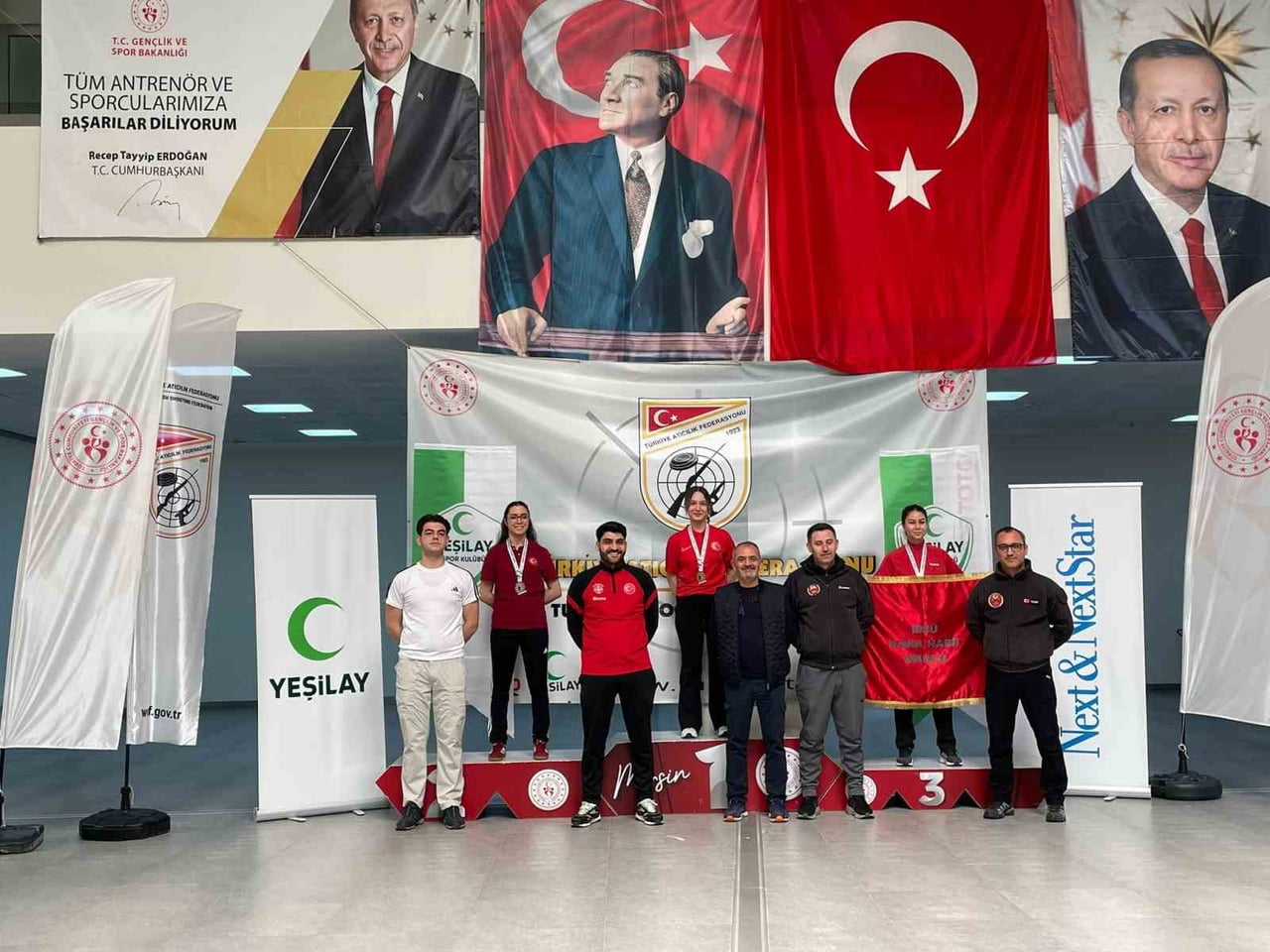 MERSİN’DE DÜZENLENEN YEŞİLAY TÜM DALLAR ATEŞLİ SİLAHLAR TÜRKİYE ŞAMPİYONASI’NDA MANİSALI MİLLİ...