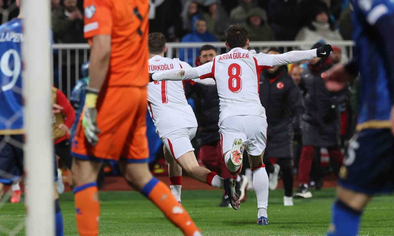 MİLLİ FUTBOLCU KEREM AKTÜRKOĞLU, KOSOVA KARŞILAŞMASIYLA A MİLLİ FUTBOL TAKIMI'NDAKİ 15. GOLÜNÜ...