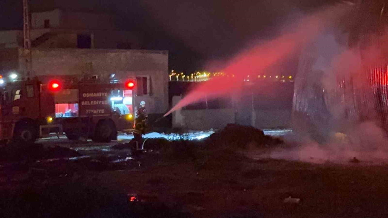 OSMANİYE YILDIRIM YANGIN