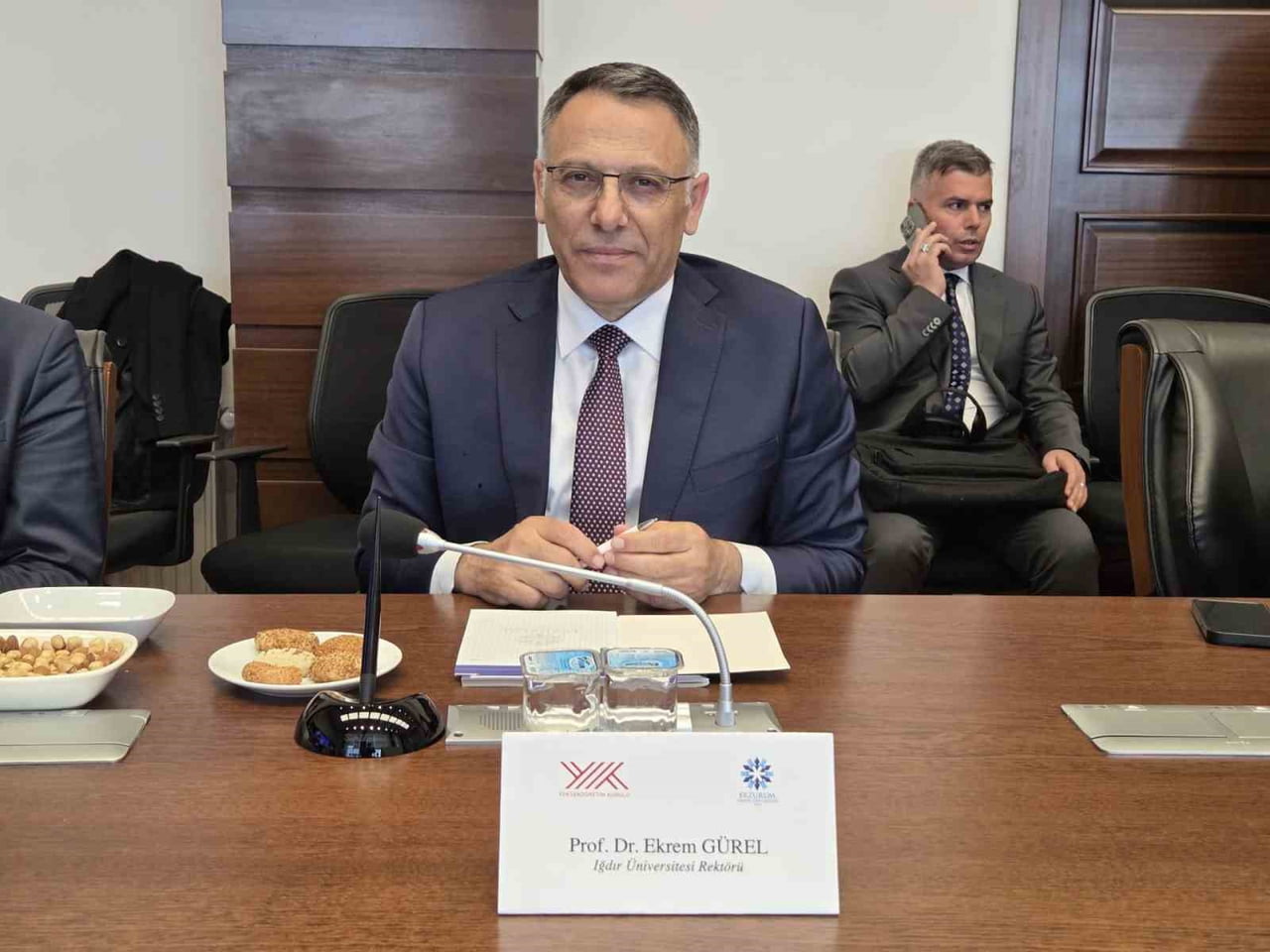 REKTÖR GÜREL, ÜNİDAP 8. DÖNEM TOPLANTISINA KATILDI