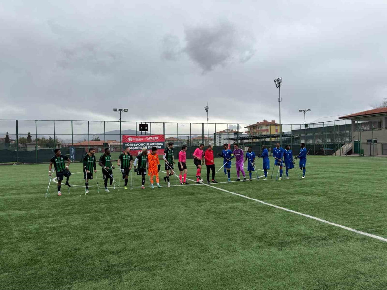 ŞAHİNBEY AMPUTE FUTBOL TAKIMI, DEPLASMANDA KARŞILAŞTIĞI MALATYA BÜYÜKŞEHİR BELEDİYESPOR AMPUTE...